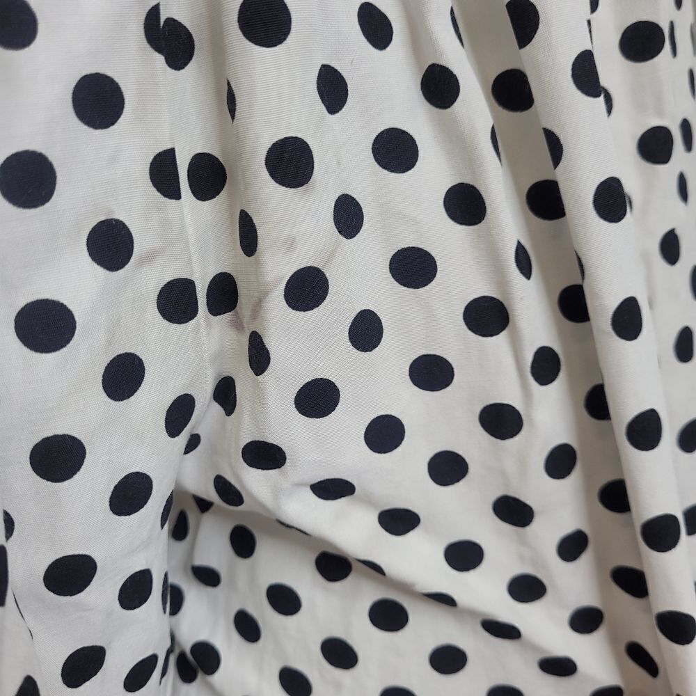 VINTAGE 80s set‎ polka-dot high waist shorts and crop top S - Picture 10 of 15